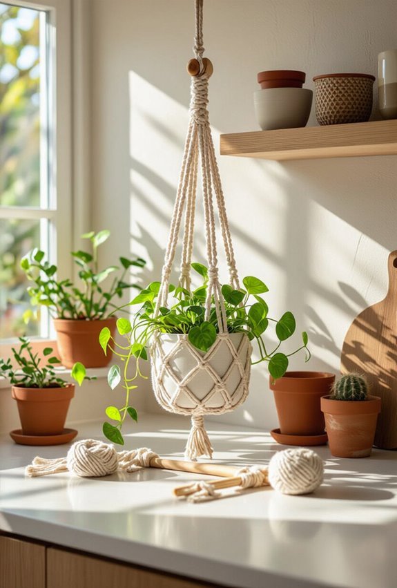 weekend boho kitchen diys