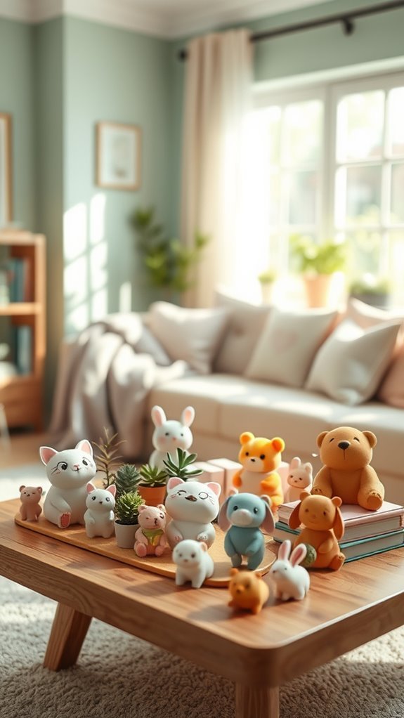 whimsical animal decor accents