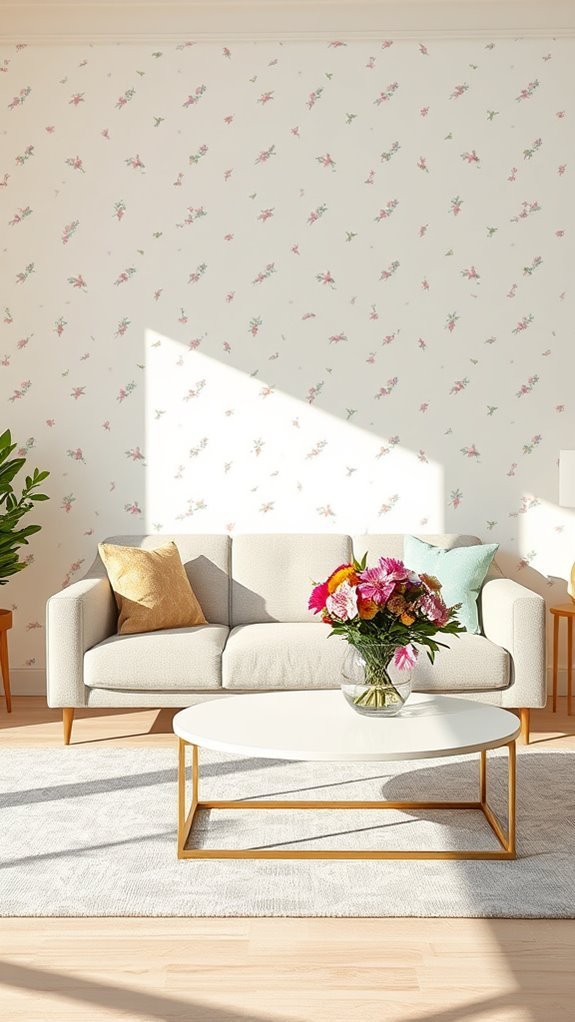 whimsical ditsy floral patterns