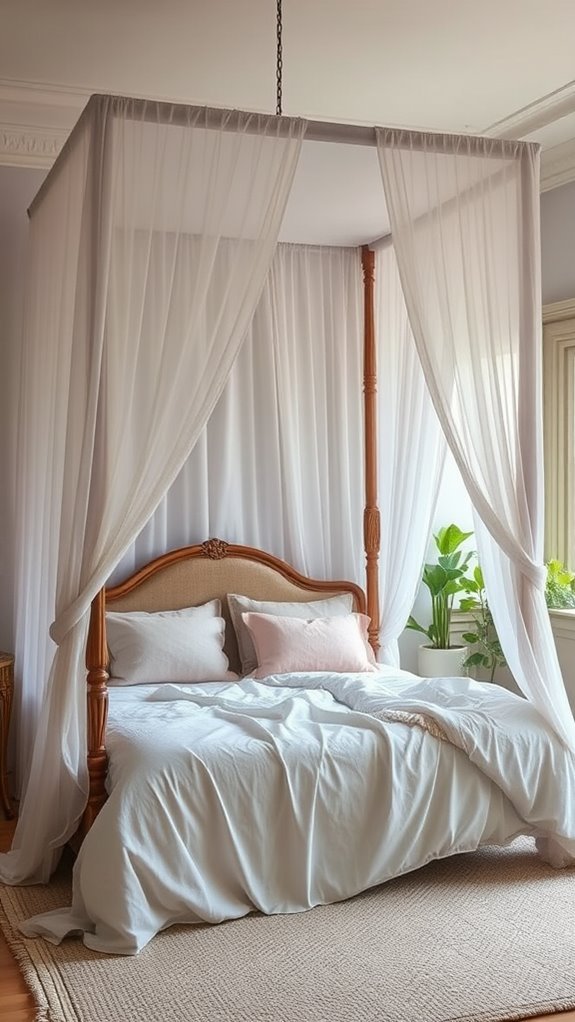 whimsical fabric overhead shelter