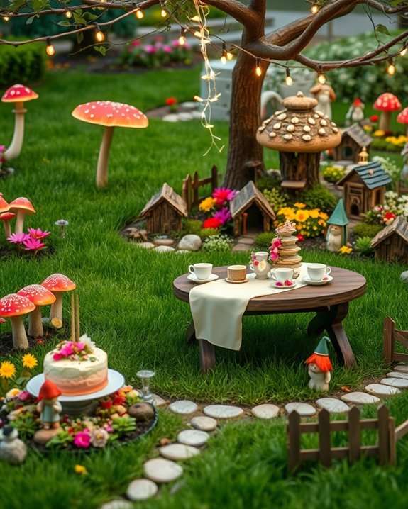 whimsical fairy garden party