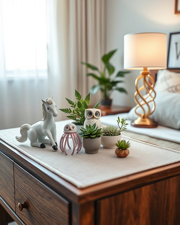 whimsical figurines for personality