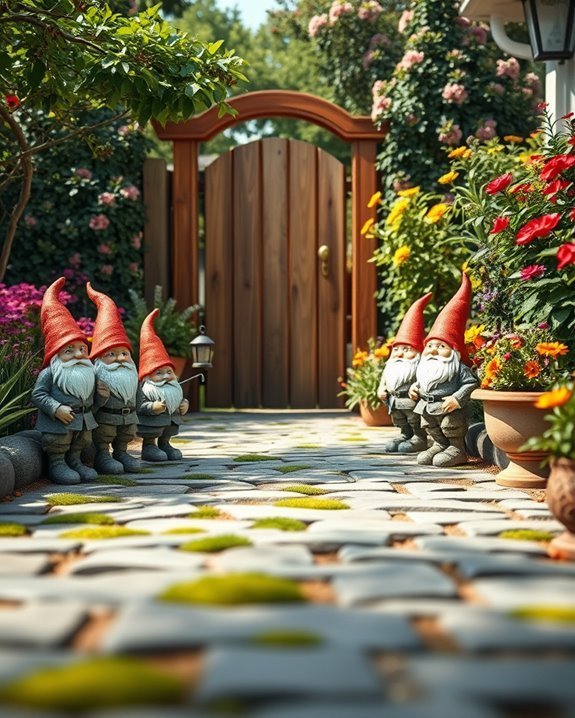 whimsical garden gnome decorations