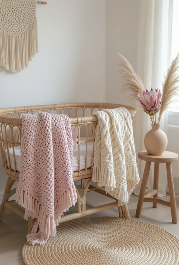 whimsical layered pink boho