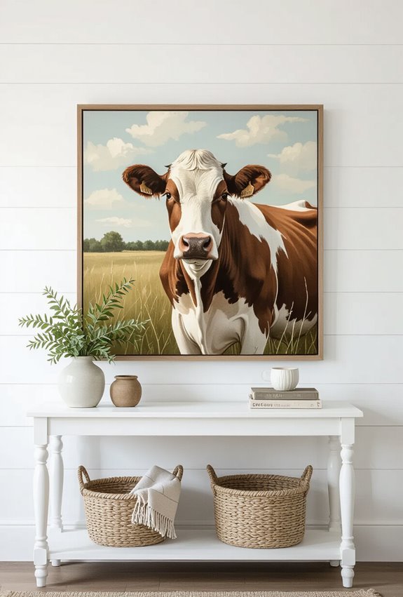 whimsical modern farmhouse animal