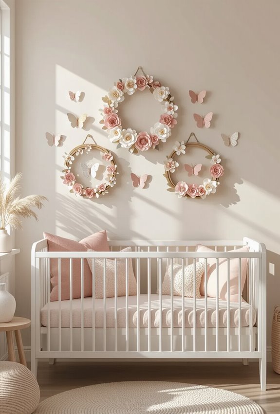 whimsical personalized nursery wallart