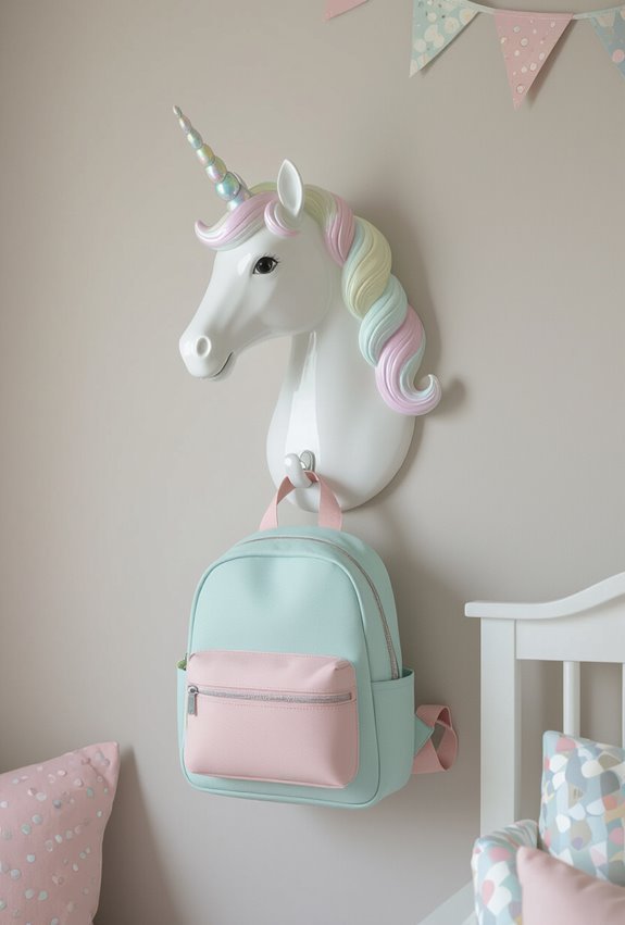 whimsical practical unicorn storage