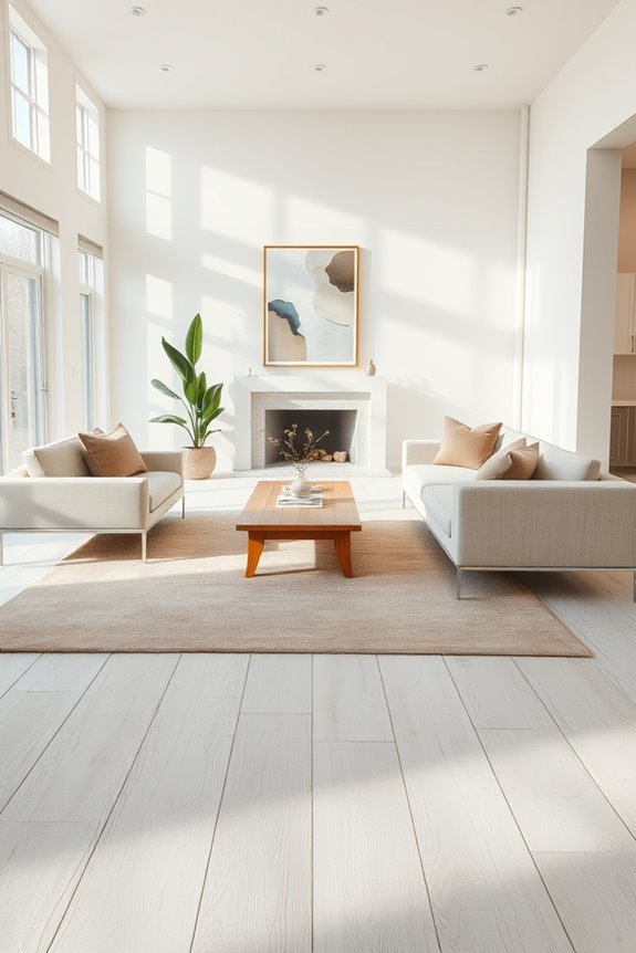 whitewashed wood flooring maintenance