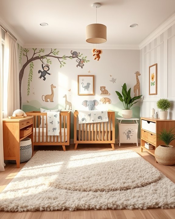 wildlife adventure nursery theme