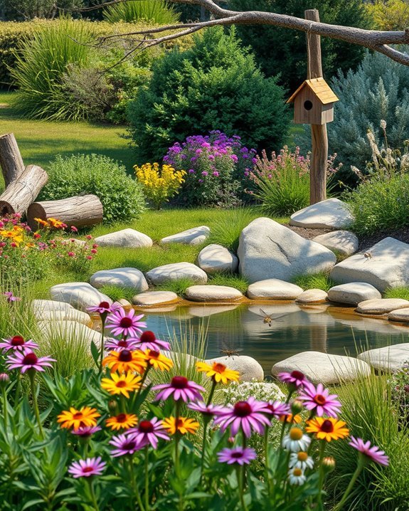 wildlife friendly garden benefits ecosystems