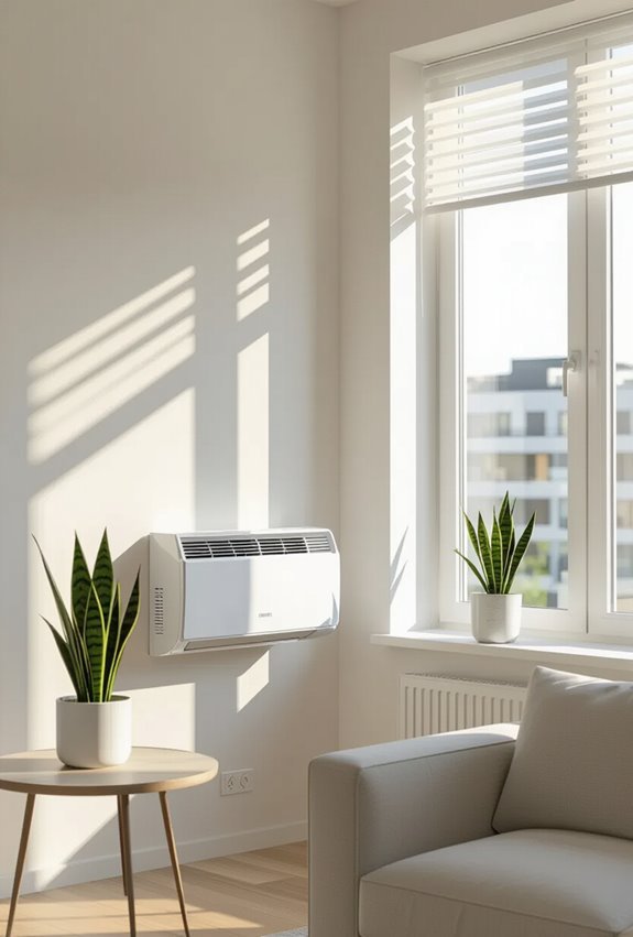 window ac with intake