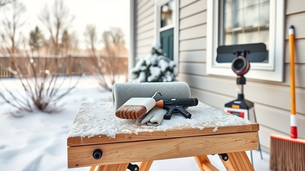 winter exterior painting essentials