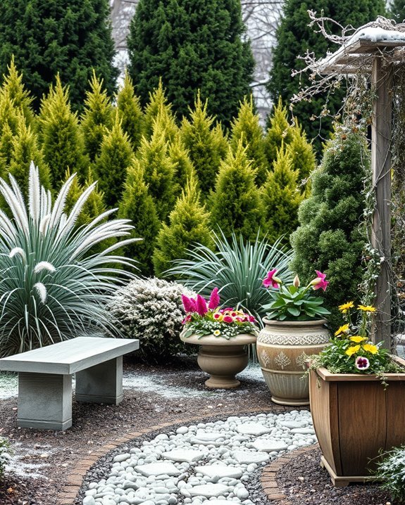 winter garden interest planning