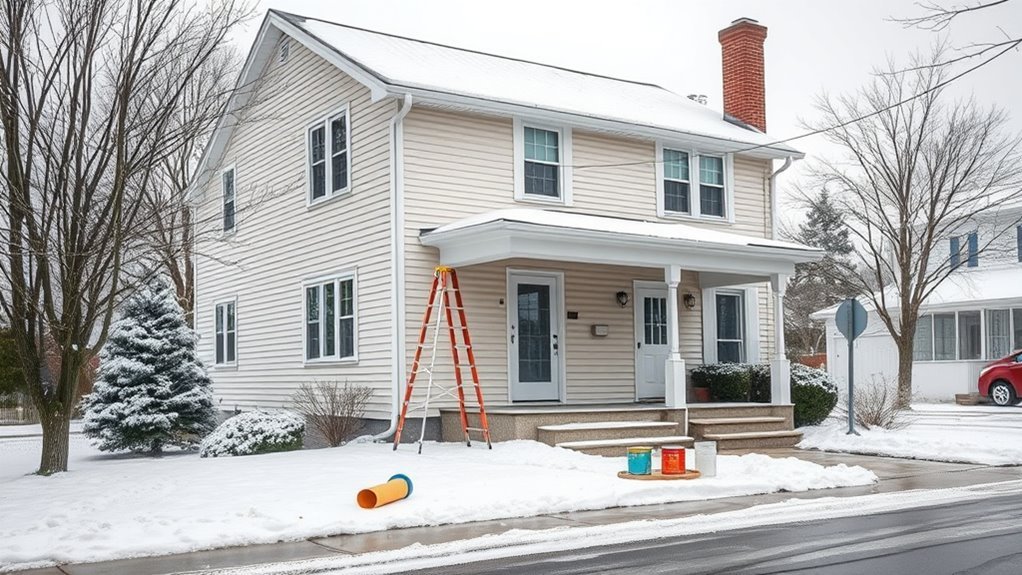 winter painting safety checklist