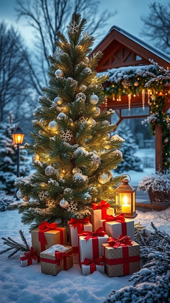 winter wonderland outdoor decor