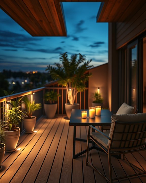 wireless spotlights enhance ambiance