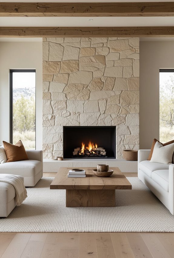 wood and stone harmony