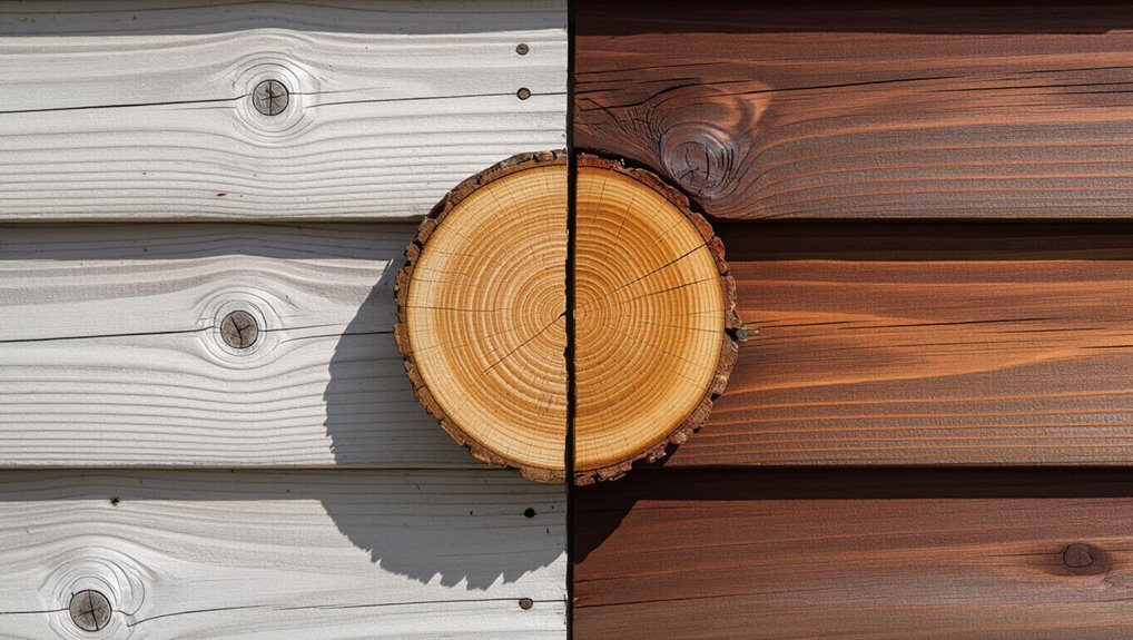 wood protection through staining