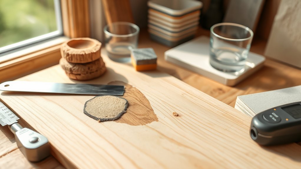 wood repair and finishing