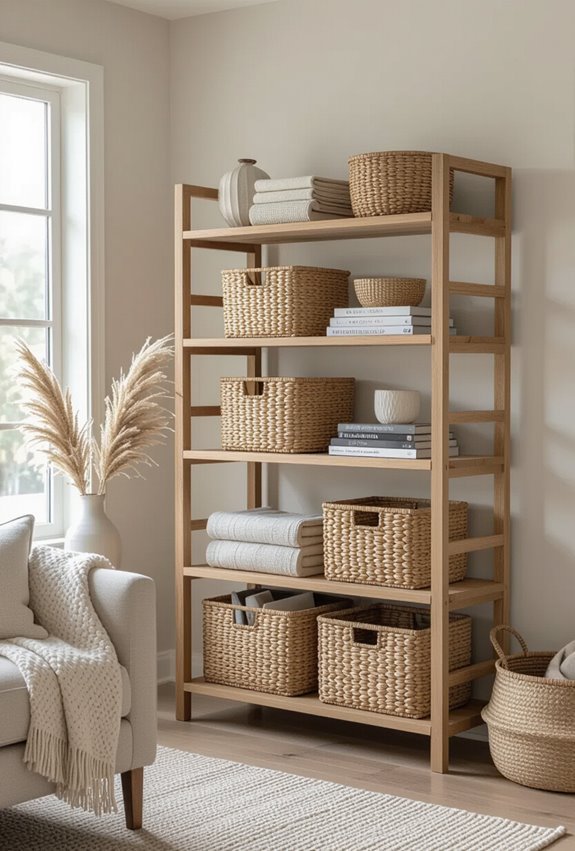 woven baskets for storage