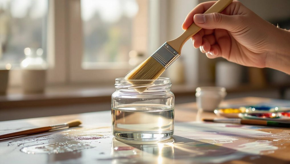 wrap brushes to preserve