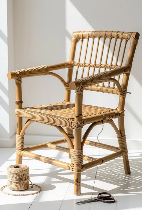 wrap rope for rustic charm