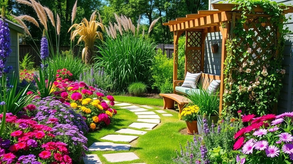 40 Backyard Garden Design Ideas for Year-Round Interest and Color
