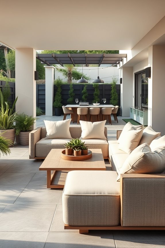 year round outdoor comfort oasis