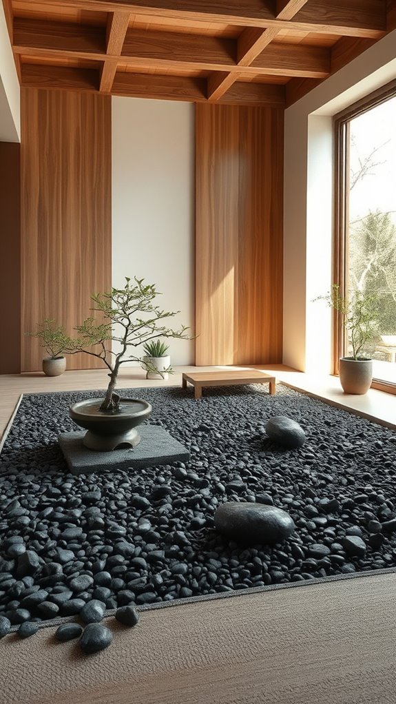 zen garden corner elements