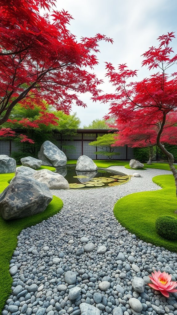 zen garden design elements