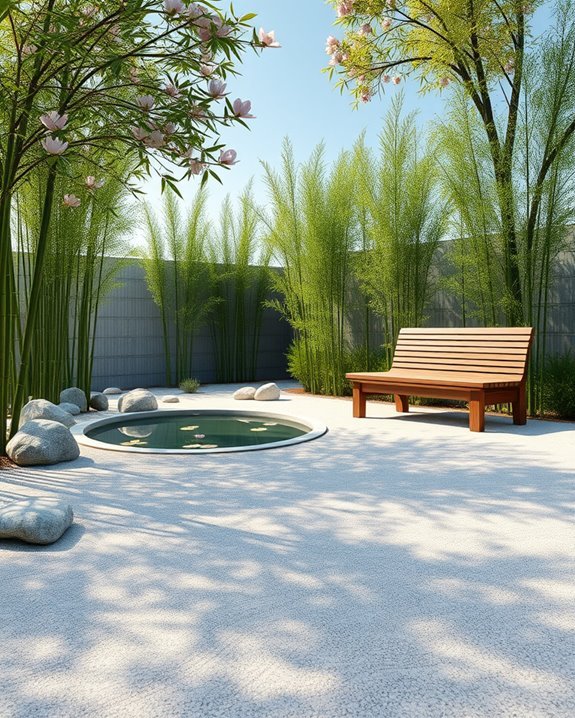 zen garden design elements