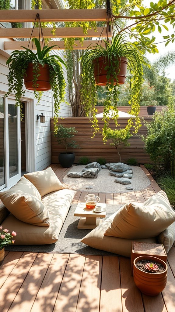 zen garden tranquility corner